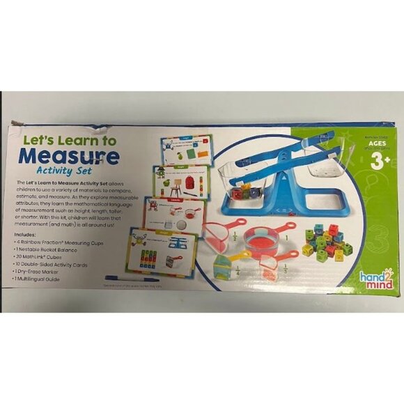 Hand2mind Let's Learn To Measure Activity Set - Picture 2 of 6